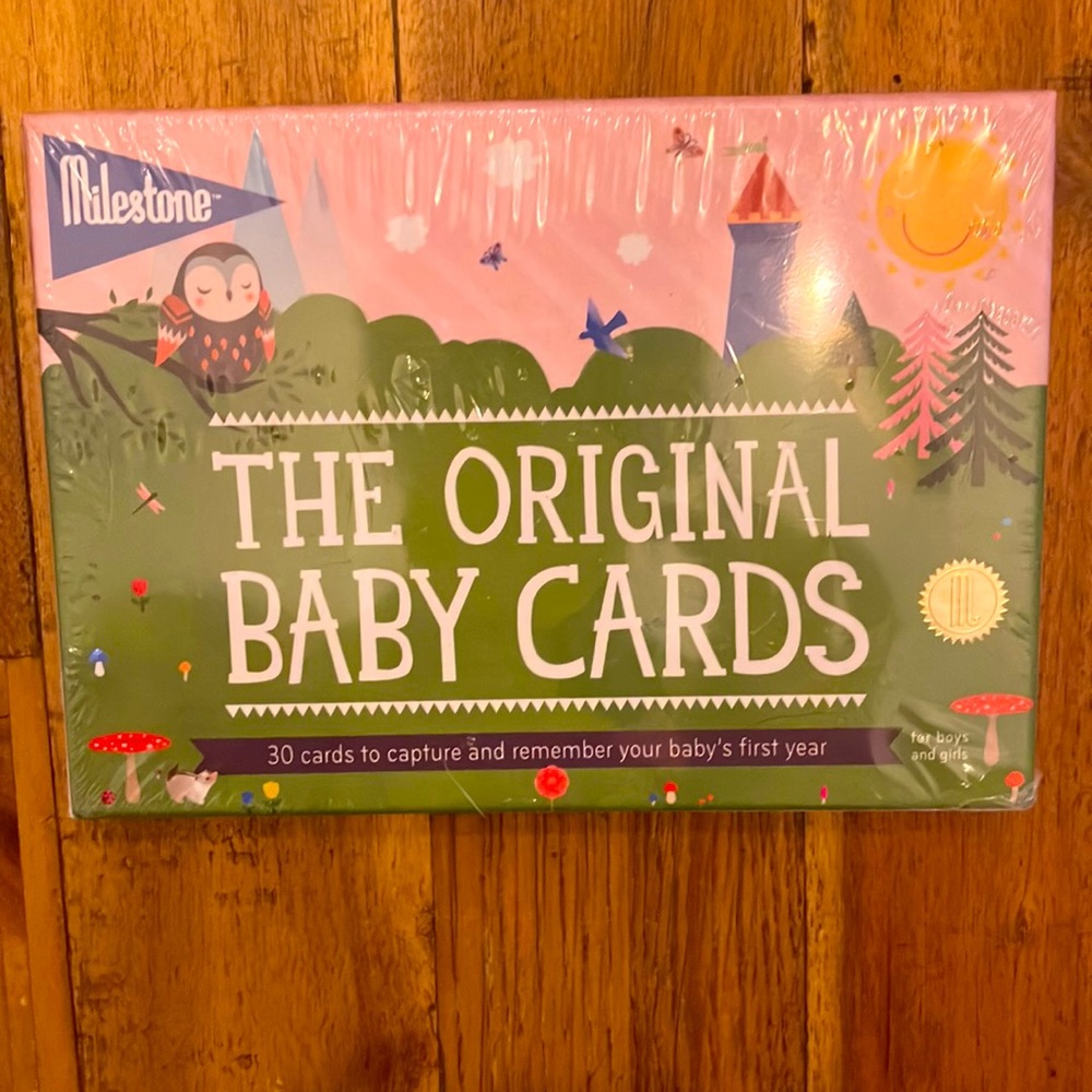 Set of 30 milestone cards for photo ops